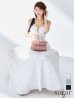ホワイト　モデル：まりん　身長：164cm　着用サイズ：Sサイズ