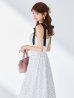 ホワイト　モデル：まりん　身長：164cm　着用サイズ：Sサイズ