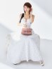 ホワイト　モデル：まりん　身長：164cm　着用サイズ：Sサイズ