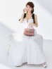 ホワイト　モデル：まりん　身長：164cm　着用サイズ：Sサイズ