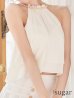 ホワイト　モデル：明日花キララ　身長：162cm サイズ：Sサイズ