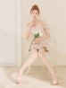 アイボリー　モデル：明日花キララ　身長162cm　着用サイズ：Sサイズ