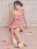 ダスティーピンク　モデル：三上悠亜　身長：159cm　着用サイズ：Sサイズ