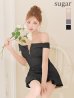 ブラック　モデル：明日花キララ　身長162cm　着用サイズ：Sサイズ