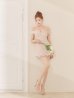 アイボリー　モデル：明日花キララ　身長162cm　着用サイズ：Sサイズ