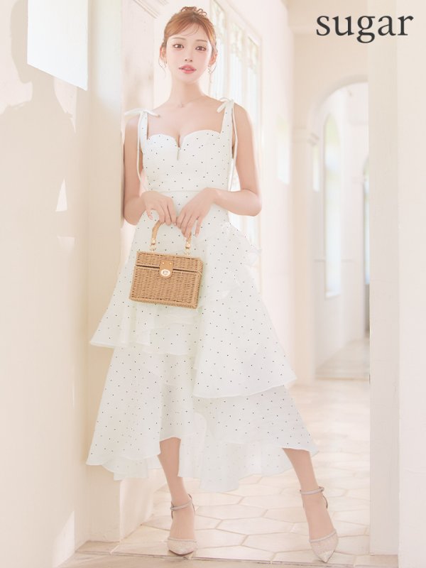 ホワイト モデル：明日花キララ　身長：162cm サイズ：Sサイズ