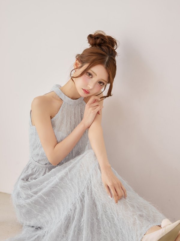 グレー モデル：ももか　身長：156cm　着用サイズ：Sサイズ