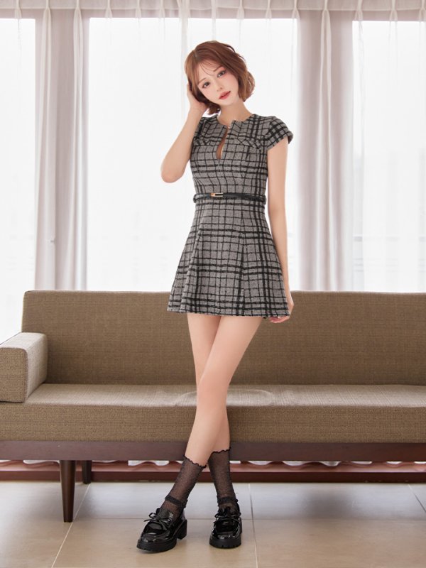 ブラウン　モデル：れみれみ 身長：163cm　着用サイズ：Sサイズ