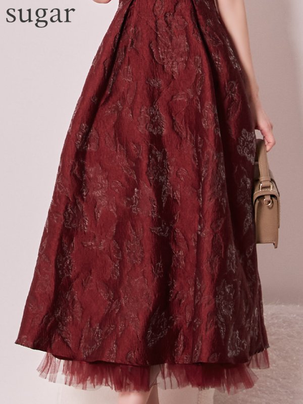 レッド モデル：ゆめ　身長：160cm　着用サイズ：Sサイズ