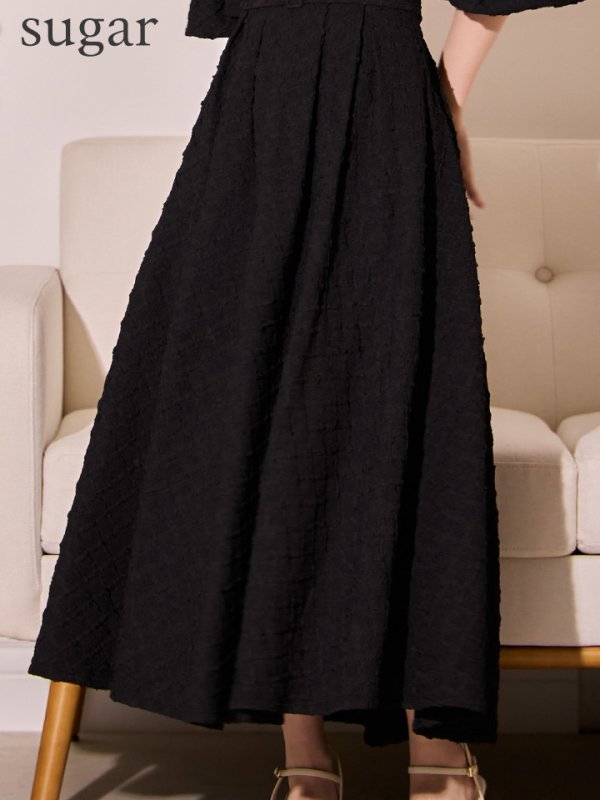 ブラック モデル：ももか　身長：156cm　着用サイズ：Sサイズ