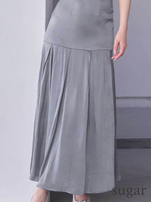 ブルー モデル：ゆめ　身長：160cm　着用サイズ：Sサイズ