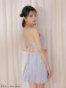 ブルー　モデル：りの　身長：157cm　着用サイズ：Sサイズ