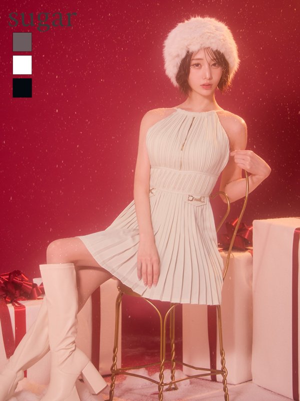 アイボリー モデル：りこ　身長：156cm　着用サイズ：Sサイズ