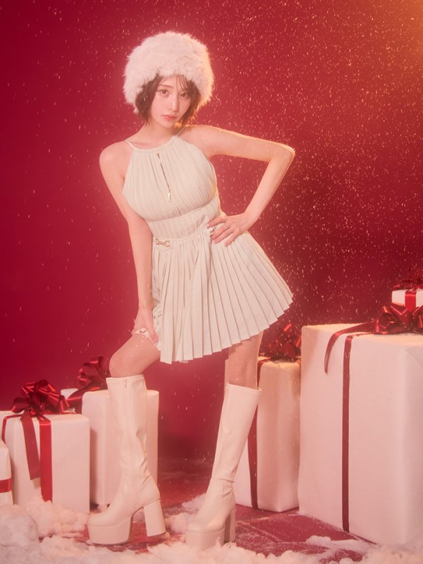 アイボリー モデル：りこ　身長：156cm　着用サイズ：Sサイズ