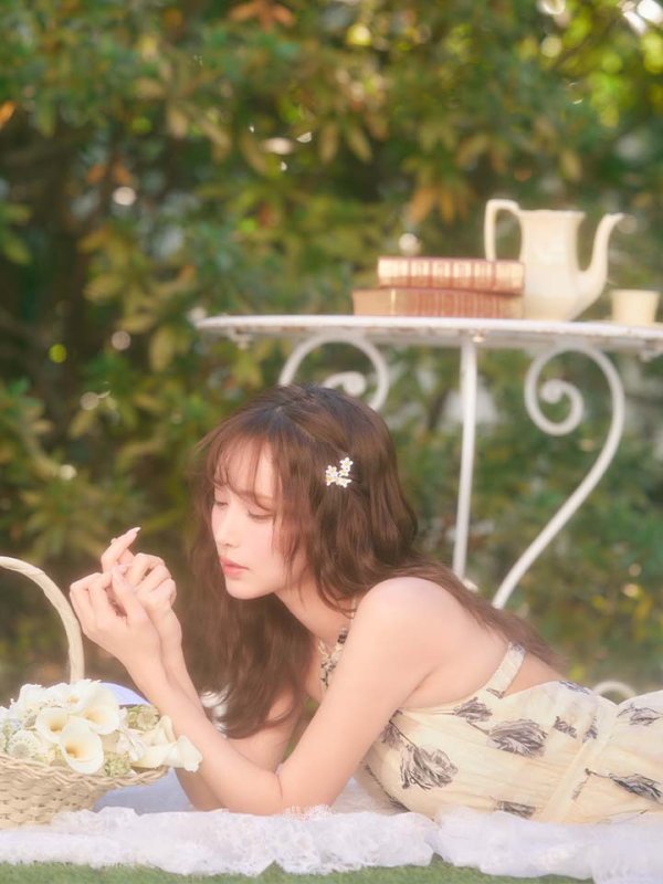 アイボリー　モデル：きほ　身長：169cm　着用サイズ：Sサイズ