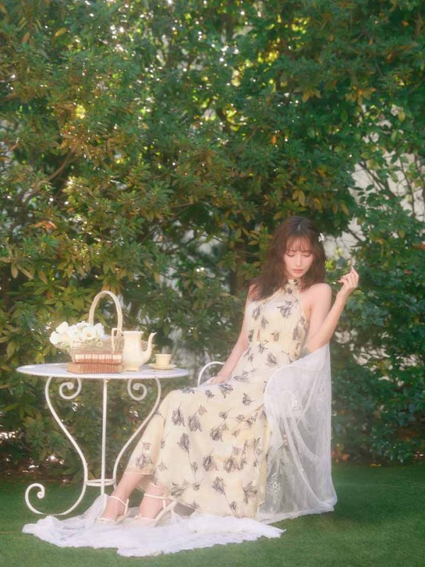 アイボリー　モデル：きほ　身長：169cm　着用サイズ：Sサイズ