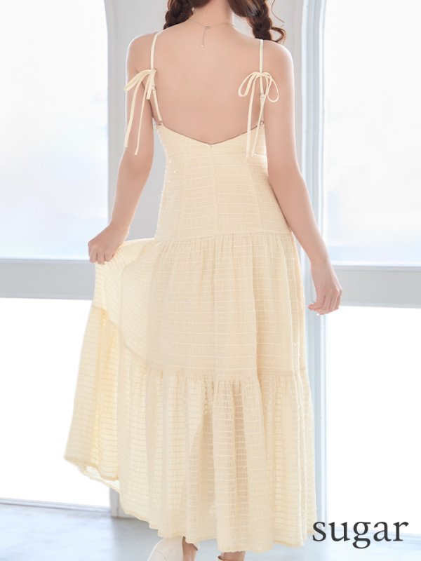 アイボリー　モデル：りな　身長：160cm　着用サイズ：Sサイズ