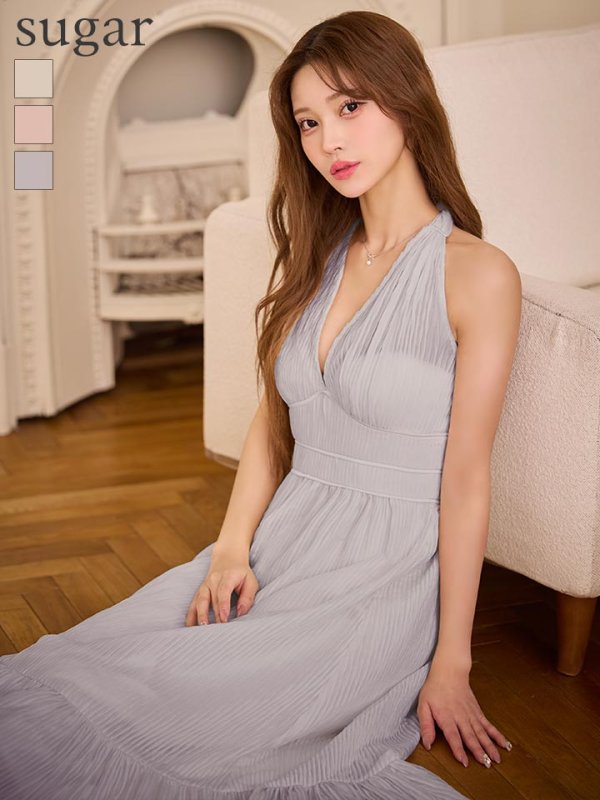 ブルーグレー　モデル：るりぴ　身長：165cm　着用サイズ：Sサイズ