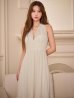 画像18: XS-Lサイズあり【DEA./ディア】プリーツ/ シフォン/ ホルターネック/ ロングドレス/ キャバドレス long[OF08] (18)