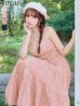 ピンク　モデル：三上悠亜　身長：159cm　着用サイズ：Sサイズ