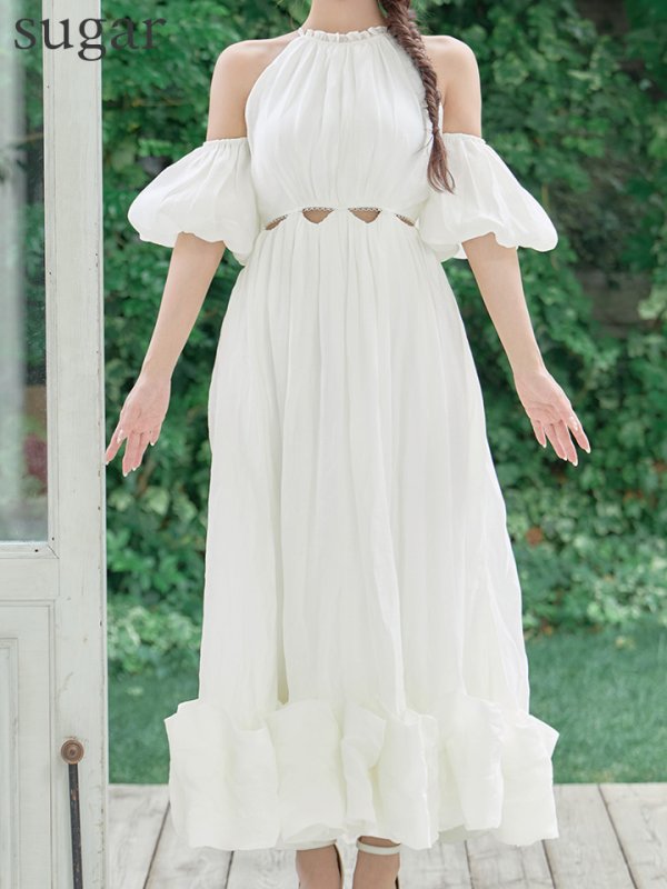 アイボリー　モデル：三上悠亜　身長159cm　着用サイズ：Sサイズ
