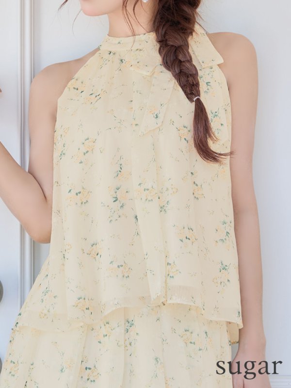 イエロー モデル：三上悠亜　身長：159cm　着用サイズ：Sサイズ