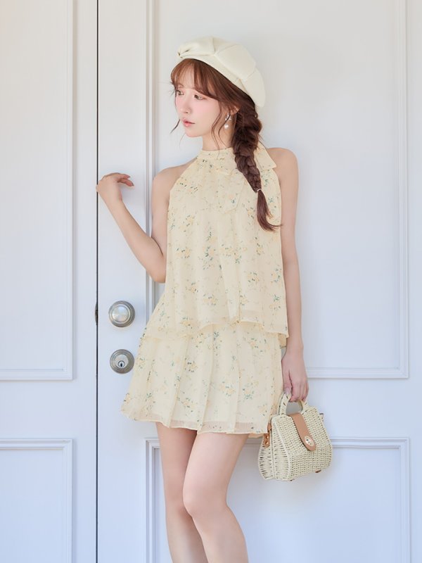 イエロー モデル：三上悠亜　身長：159cm　着用サイズ：Sサイズ