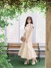 アイボリー　モデル：りな　身長：160cm　着用サイズ：Sサイズ