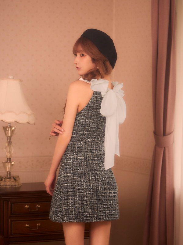 グレー　モデル：まみ　身長：161cm　着用サイズ：Sサイズ
