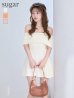 アイボリー　モデル：ゆめ　身長：160cm　着用サイズ：Sサイズ