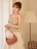 ベージュ　モデル：三上悠亜　身長：159cm　着用サイズ：Sサイズ