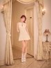 アイボリー　モデル：明日花キララ　身長：162cm 着用サイズ：Sサイズ