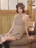 ベージュ　モデル：れみれみ　身長：163cm　着用サイズ：Sサイズ