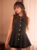 ブラック　モデル：まみ　身長：161cm　着用サイズ：Sサイズ