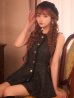 ブラック　モデル：まみ　身長：161cm　着用サイズ：Sサイズ