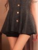 ブラック　モデル：まみ　身長：161cm　着用サイズ：Sサイズ