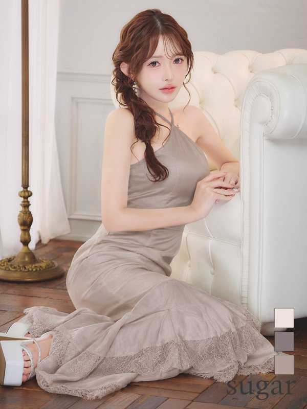 グレージュ　モデル：りな　身長：160cm　着用サイズ：Sサイズ