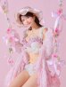 画像6: 【予約商品/6月上旬発送予定】【Deco Lingerie/ デコランジェリー】 Beach Lingerie 21/ 水着/ 2点セット[YMT]
