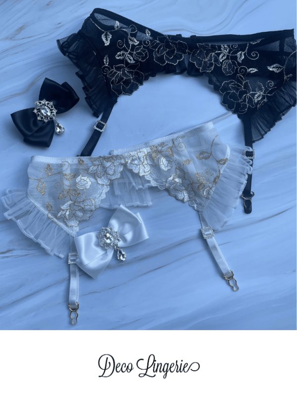 画像16: 【予約商品/2月上旬-2月中旬発送予定】【Deco Lingerie/ デコランジェリー】 Deco Lingerie28/ ランジェリー/ 3点セット[OF05]