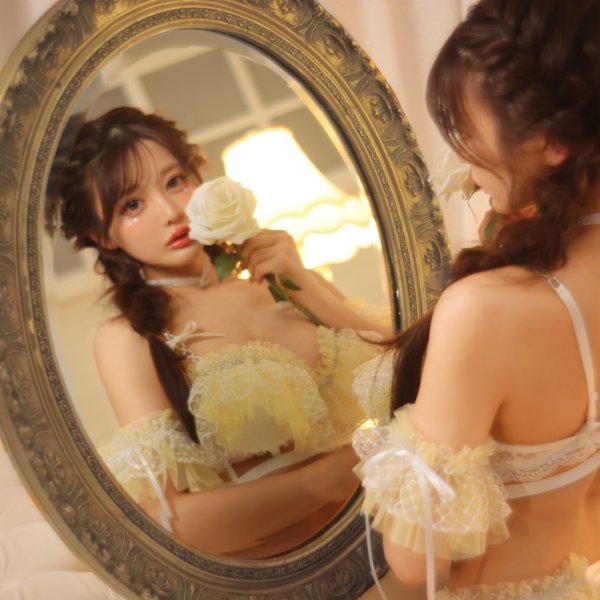 画像2: 【Deco Lingerie/ デコランジェリー】 Deco Lingerie42/ ランジェリー/ 4点セット[OF05]