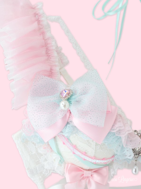 画像7: 【Deco Lingerie/ デコランジェリー】 Deco Lingerie 47/ ランジェリー/ 4点セット[OF05]