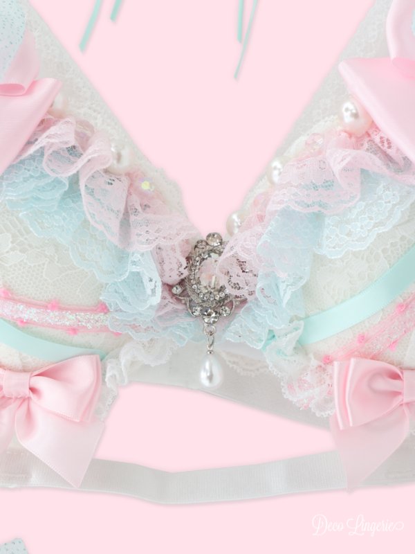 画像9: 【Deco Lingerie/ デコランジェリー】 Deco Lingerie 47/ ランジェリー/ 4点セット[OF05]