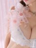 ホワイトxピンク モデル：まりん　身長：164cm