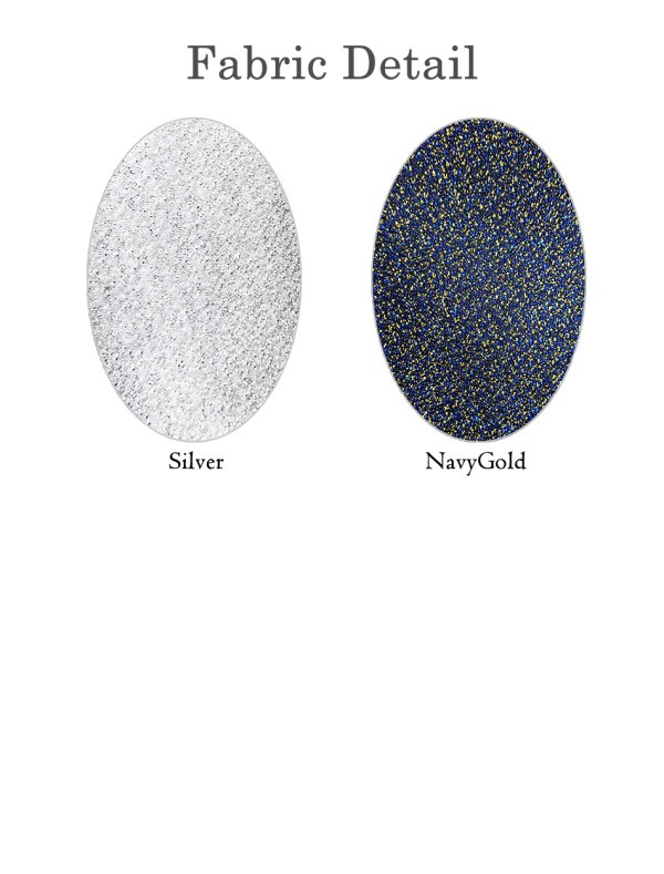 画像50: 【ISA FERRIS/ イサフェリス】【OF05】ラメ/ カシュクール/ タック/ ノースリーブ/ タイト/ ひざ丈/ ミディアム丈/ ミディアムドレス/ キャバドレス