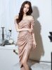 シャンパン モデル：ゆりお　身長：165cm　着用サイズ：8号(Sサイズ)