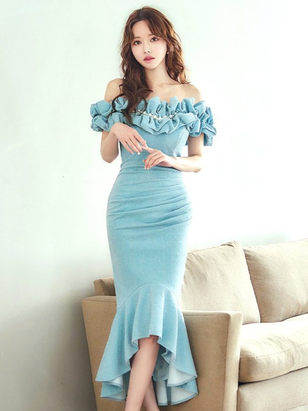 スカイ モデル:ゆめ 身長:160cm 着用サイズ:8号(Sサイズ)