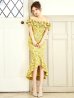 セイロンイエロー モデル：ゆめ　身長：160cm　着用サイズ：8号(Sサイズ)