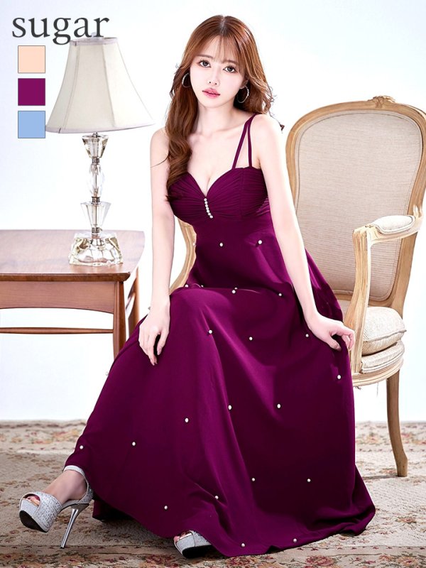 バーガンディ モデル：ゆめ　身長：160cm　着用サイズ：Sサイズ