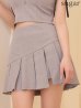 グレー　モデル：せいは　身長：160cm　着用サイズ：Sサイズ