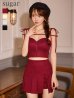 レッド モデル：ゆめ　身長：160cm　着用サイズ：Sサイズ